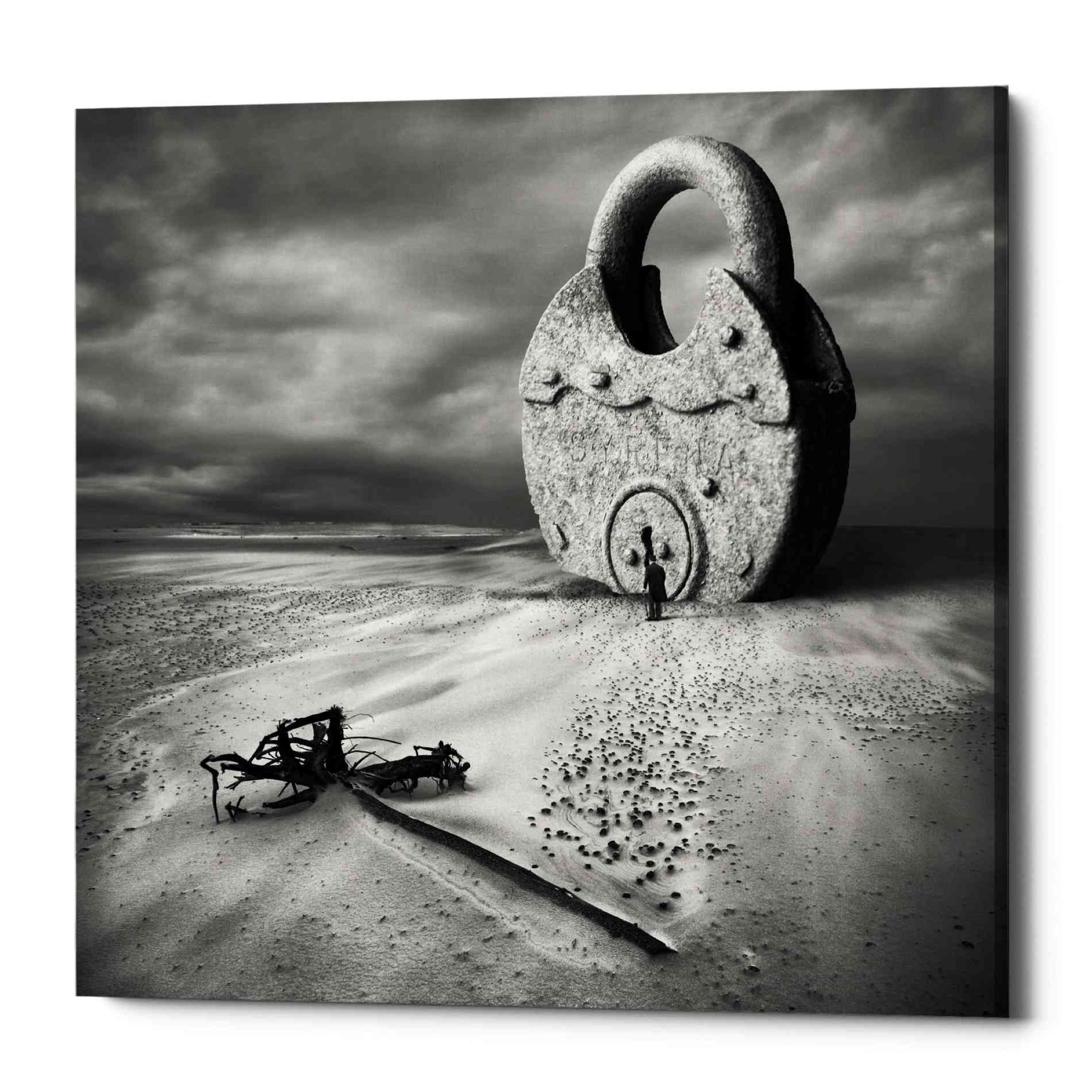 'Keyman' by Dariusz Klimczak, Canvas Wall Art