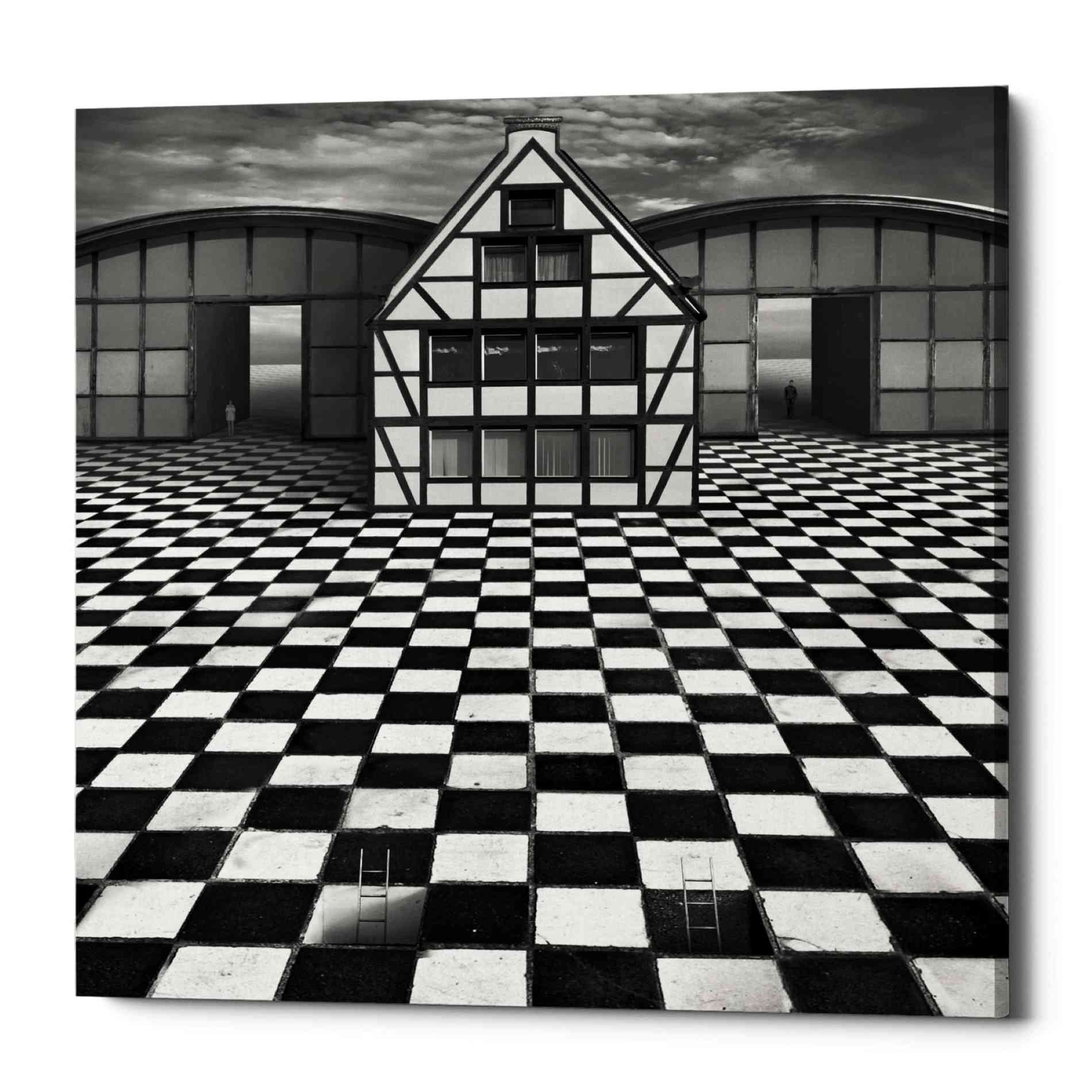 'Kwadrart' by Dariusz Klimczak, Canvas Wall Art
