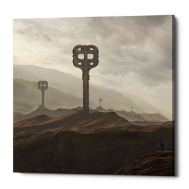 'Land of Keys' by Dariusz Klimczak, Canvas Wall Art