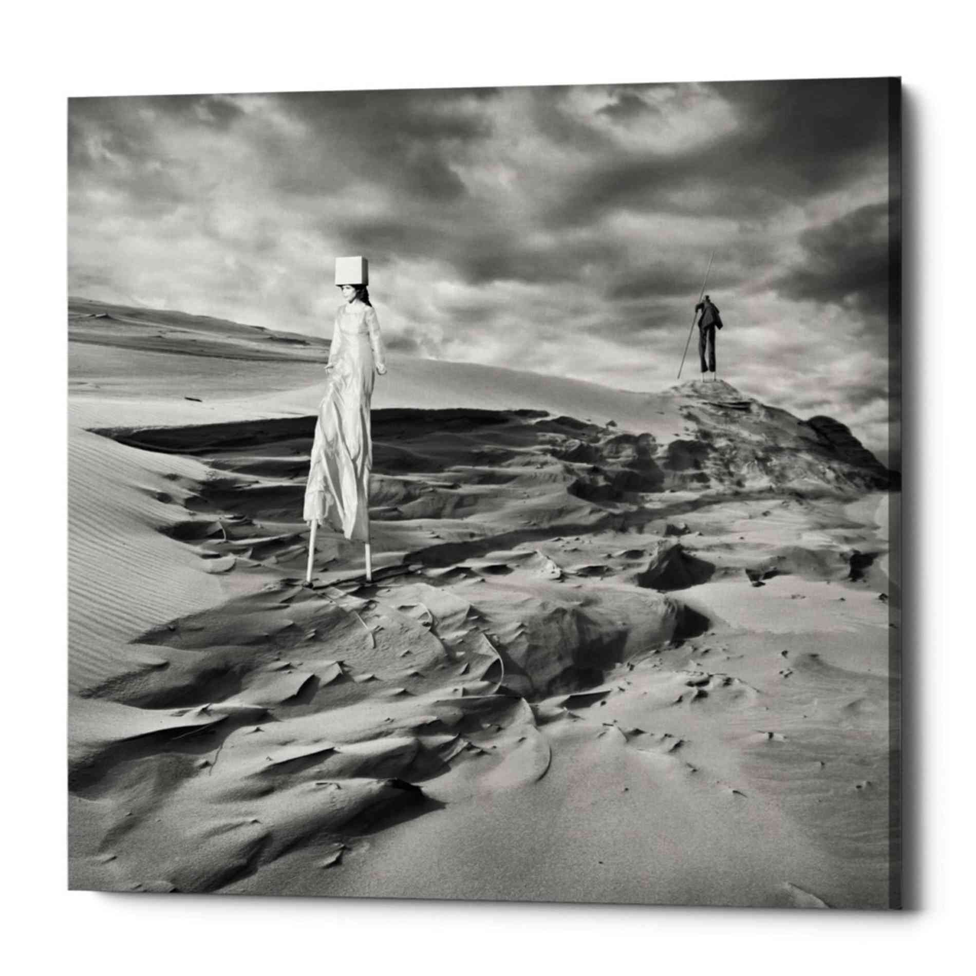 'Lunar Marriage' by Dariusz Klimczak, Canvas Wall Art