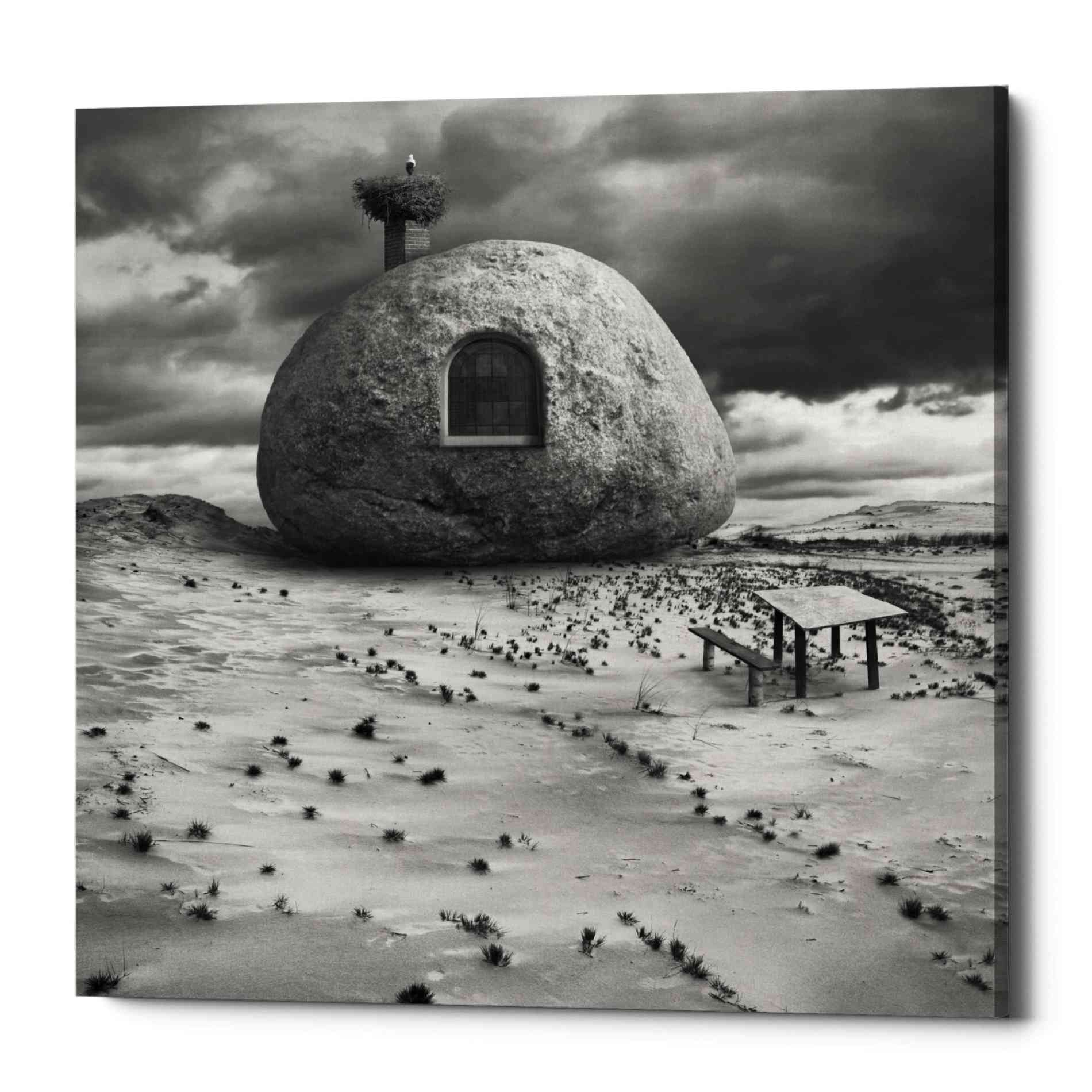 'Rockhouse' by Dariusz Klimczak, Canvas Wall Art