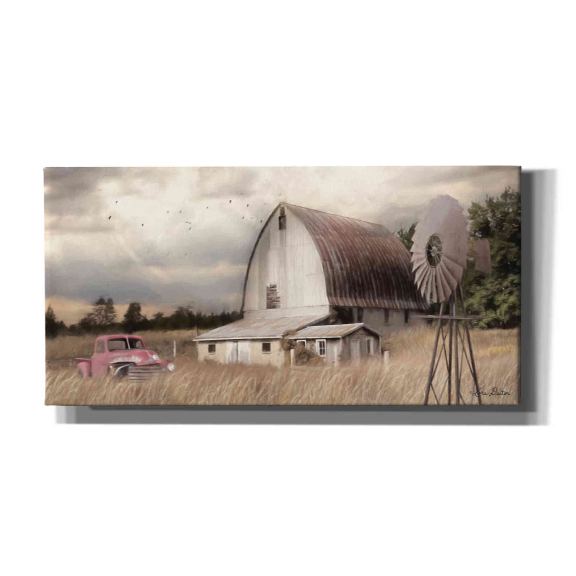 'Henderson Bay Farm' by Lori Deiter, Canvas Wall Art,Size 2 Landscape