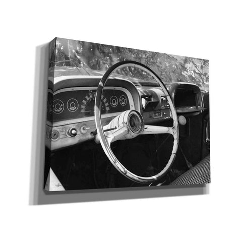 Image of 'Chevy Steering Wheel' by Lori Deiter, Canvas Wall Art,Size B Landscape