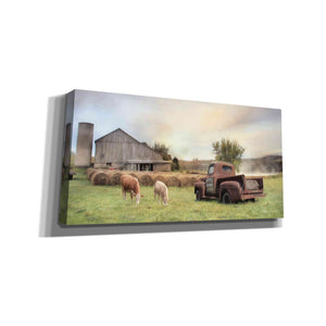 'Tioga Country Farmland' by Lori Deiter, Canvas Wall Art,Size 2 Landscape