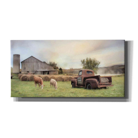 Image of 'Tioga Country Farmland' by Lori Deiter, Canvas Wall Art,Size 2 Landscape
