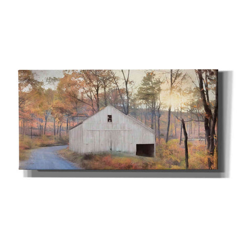 Image of 'Fall at the Barn' by Lori Deiter, Canvas Wall Art,Size 2 Landscape
