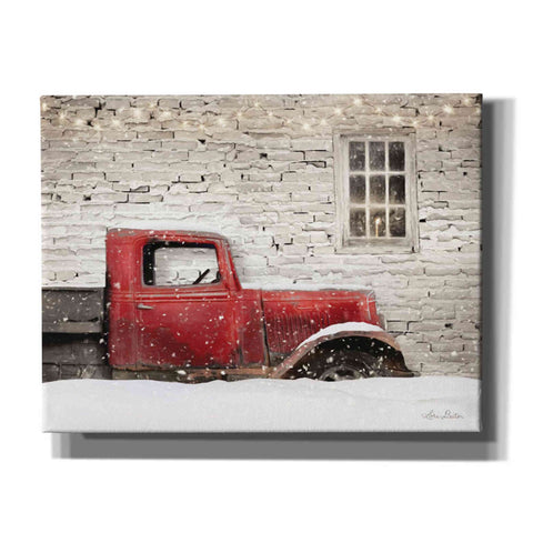 Image of 'Winter Parking Spot' by Lori Deiter, Canvas Wall Art,Size B Landscape