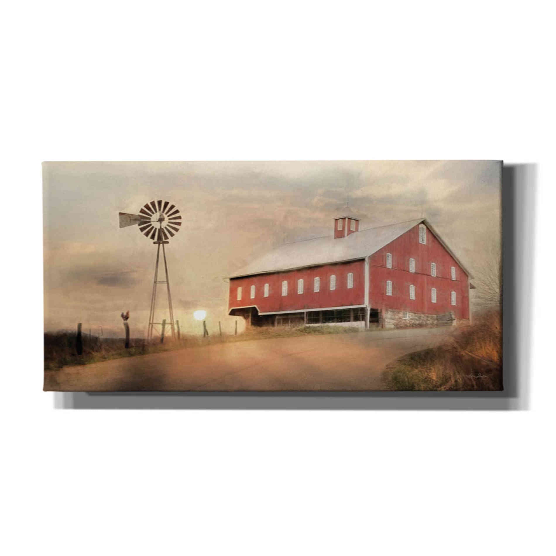 'Here Comes the Sun' by Lori Deiter, Canvas Wall Art,Size 2 Landscape