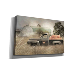 'Happy Harvest Truck' by Lori Deiter, Canvas Wall Art,Size A Landscape