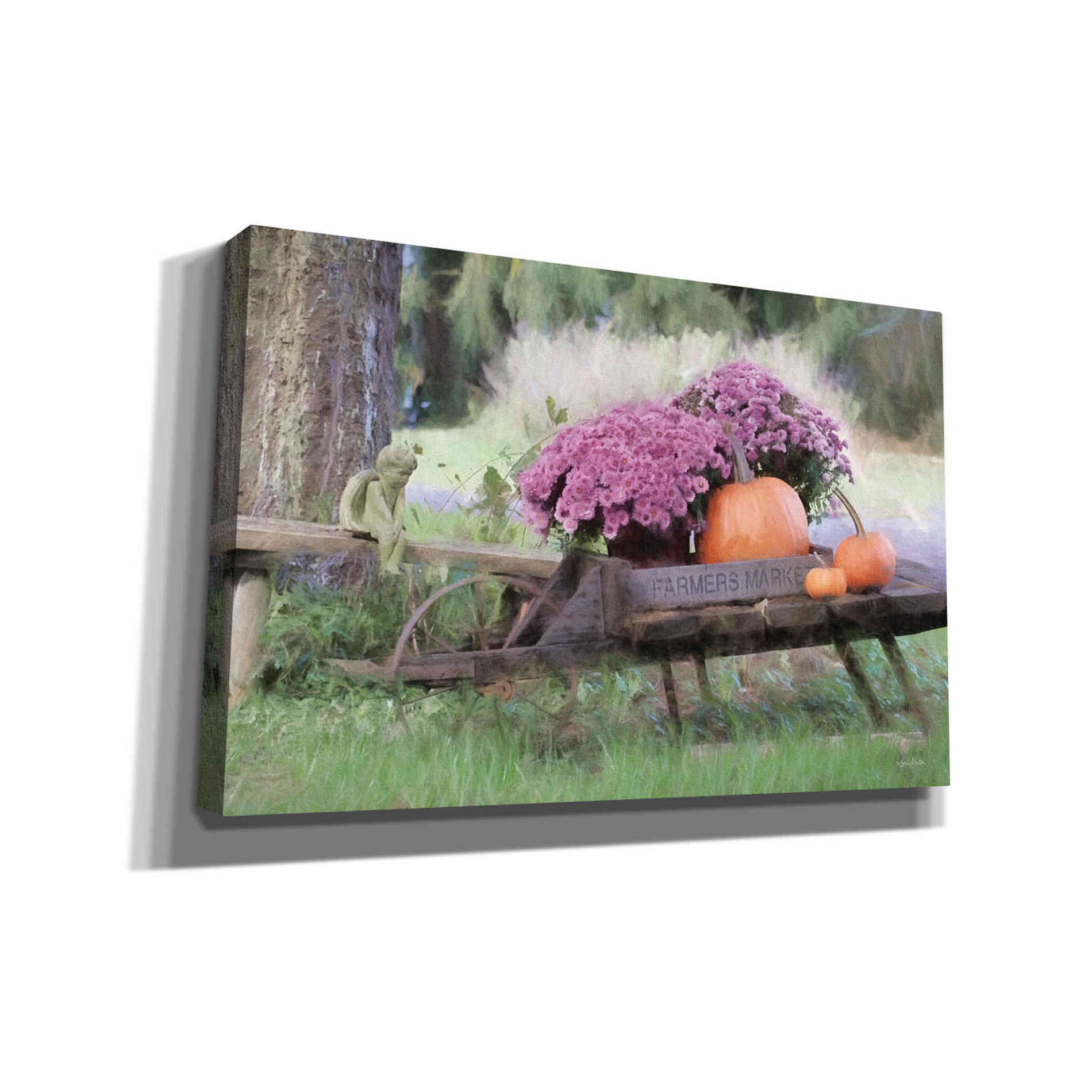 'Fall Display' by Lori Deiter, Canvas Wall Art,Size A Landscape
