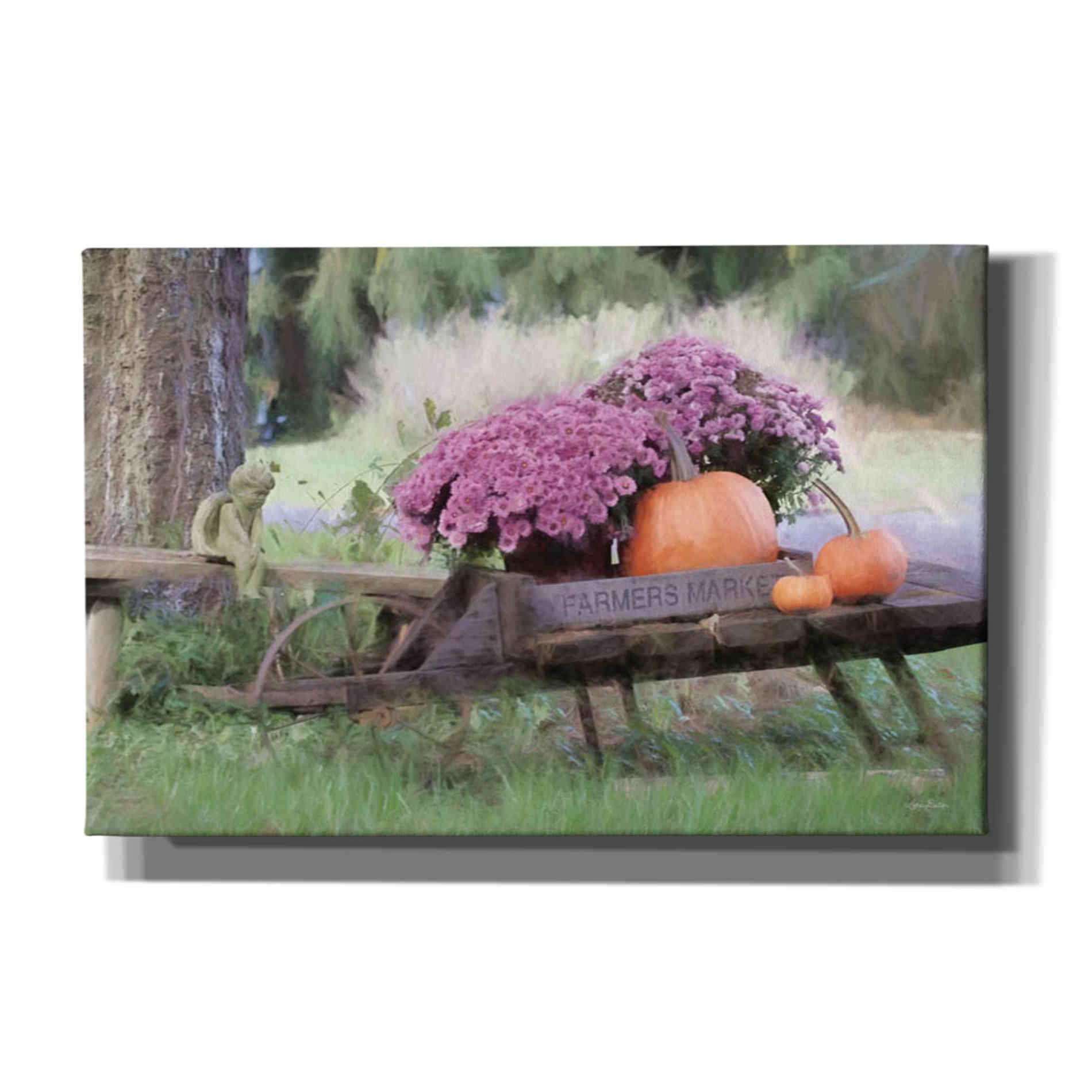 'Fall Display' by Lori Deiter, Canvas Wall Art,Size A Landscape