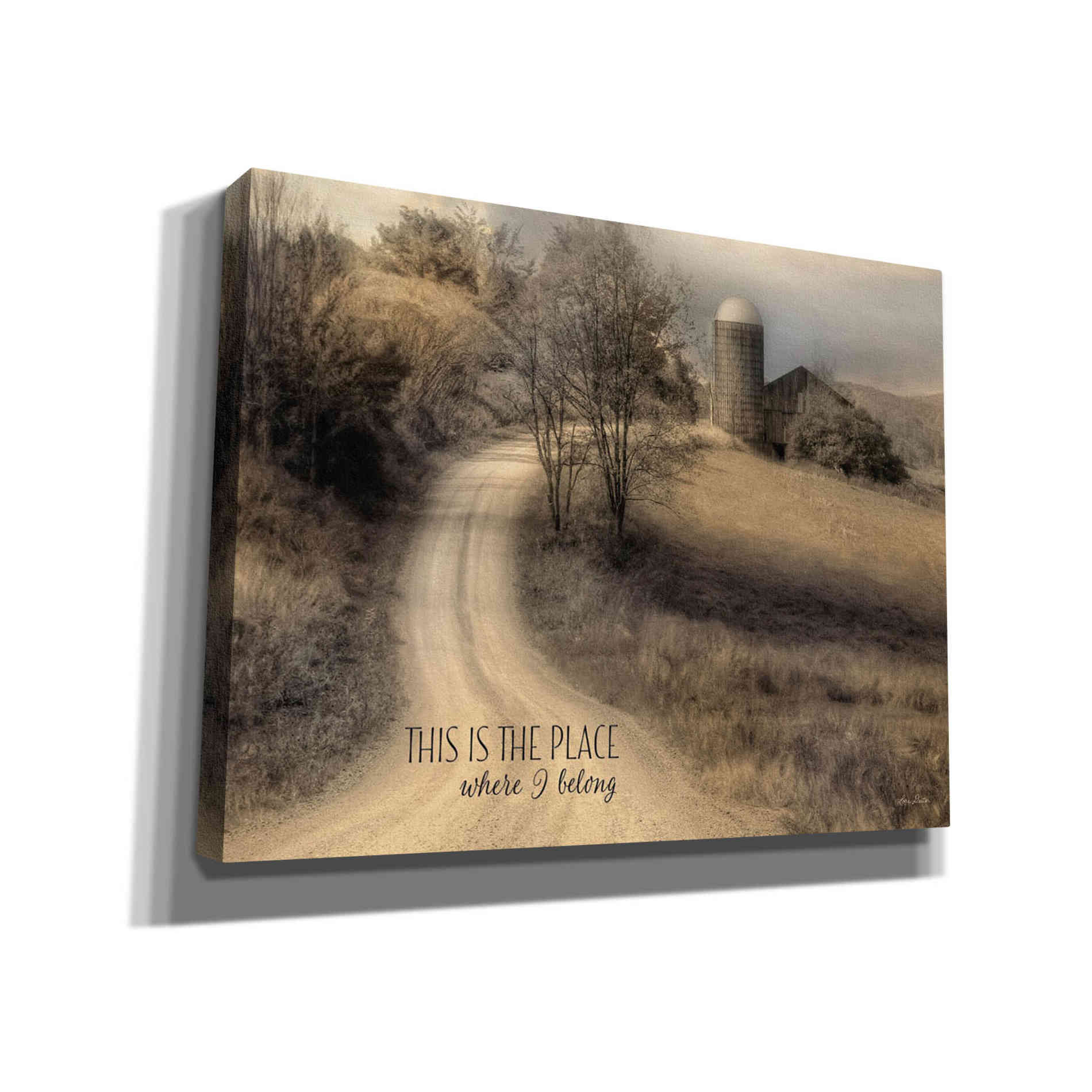 'Place Where I Belong' by Lori Deiter, Canvas Wall Art,Size B Landscape