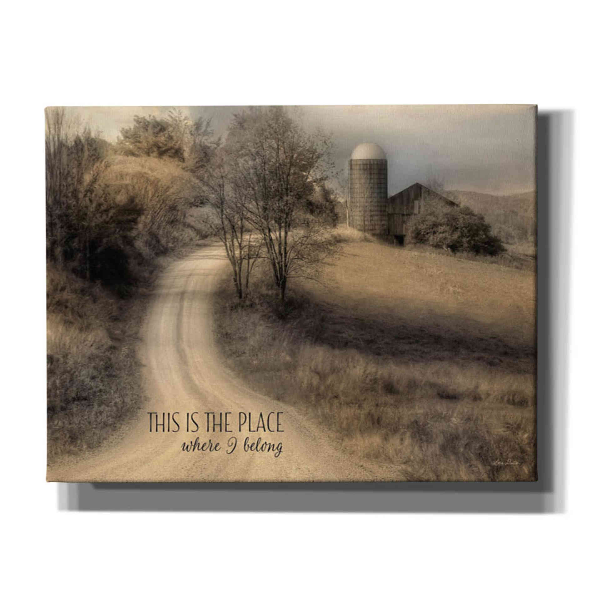 'Place Where I Belong' by Lori Deiter, Canvas Wall Art,Size B Landscape