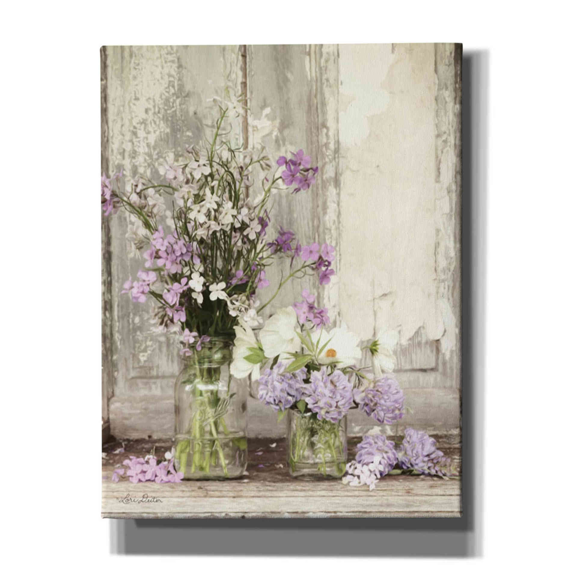 'Ordinary Beauty' by Lori Deiter, Canvas Wall Art,Size B Portrait