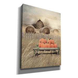 'Pumpkin Harvest' by Lori Deiter, Canvas Wall Art,Size B Portrait