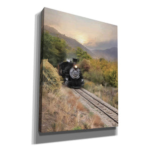 'Durango Train at Sunset' by Lori Deiter, Canvas Wall Art,Size B Portrait