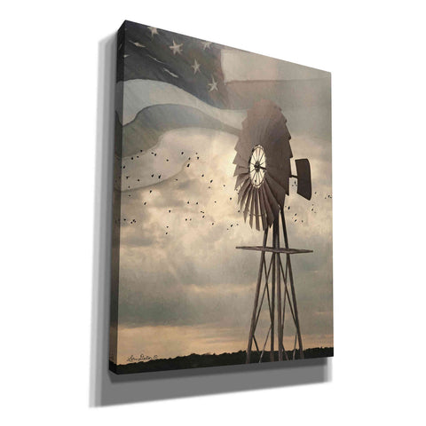 Image of 'Land That I Love Windmill I' by Lori Deiter, Canvas Wall Art,Size B Portrait