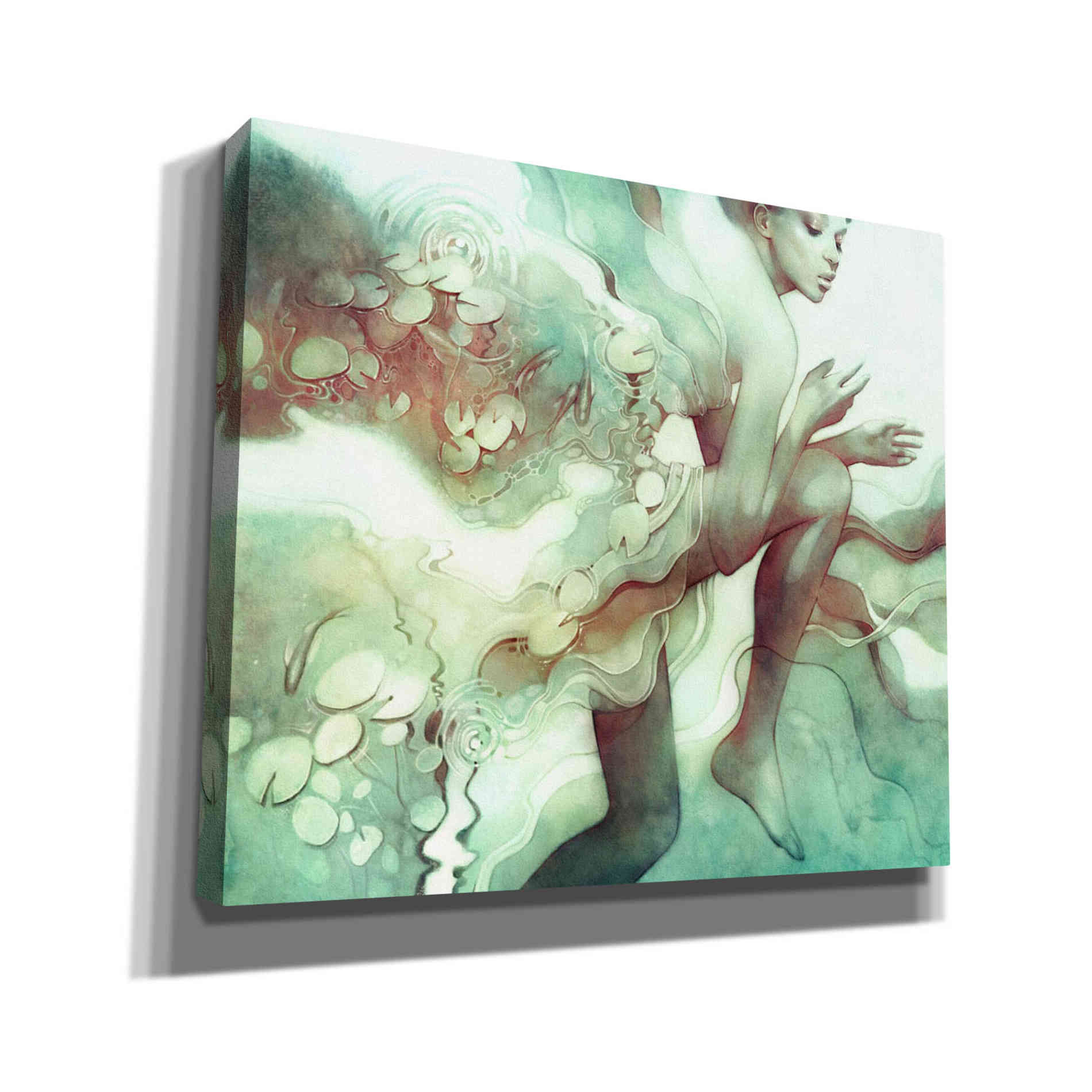 'Flood' by Anna Dittman, Canvas Wall Art,Size C Landscape