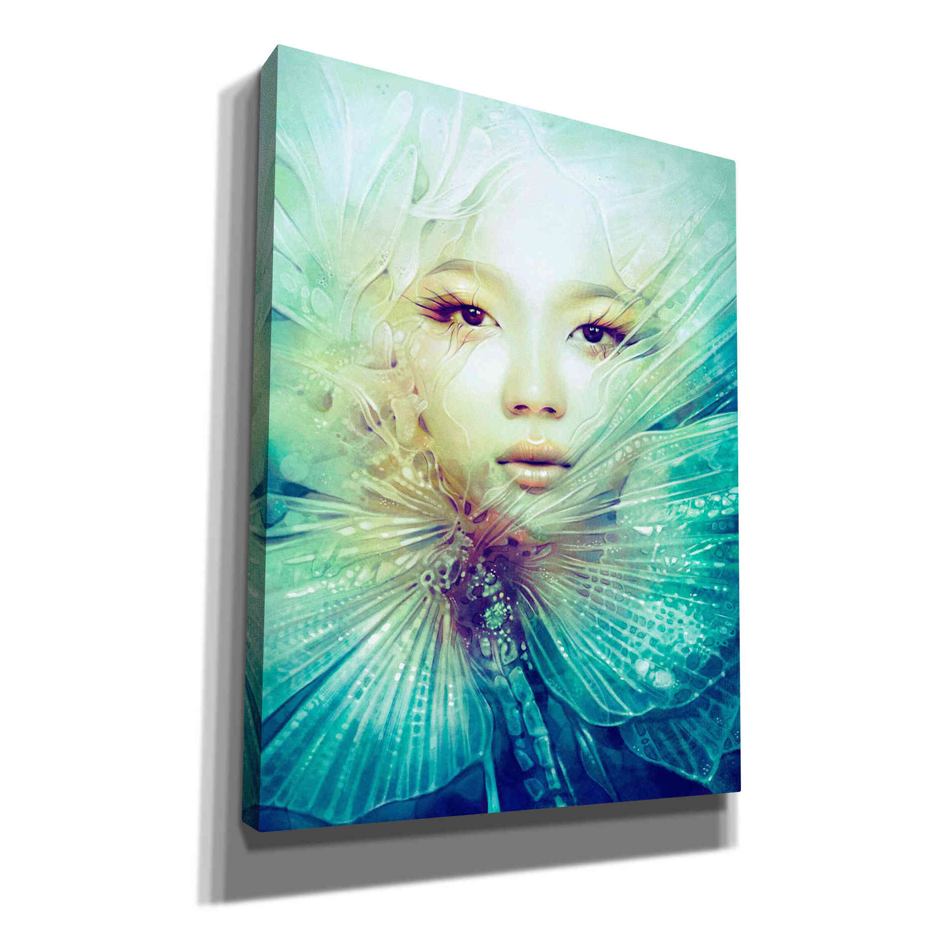 'Locust' by Anna Dittman, Canvas Wall Art,Size B Portrait