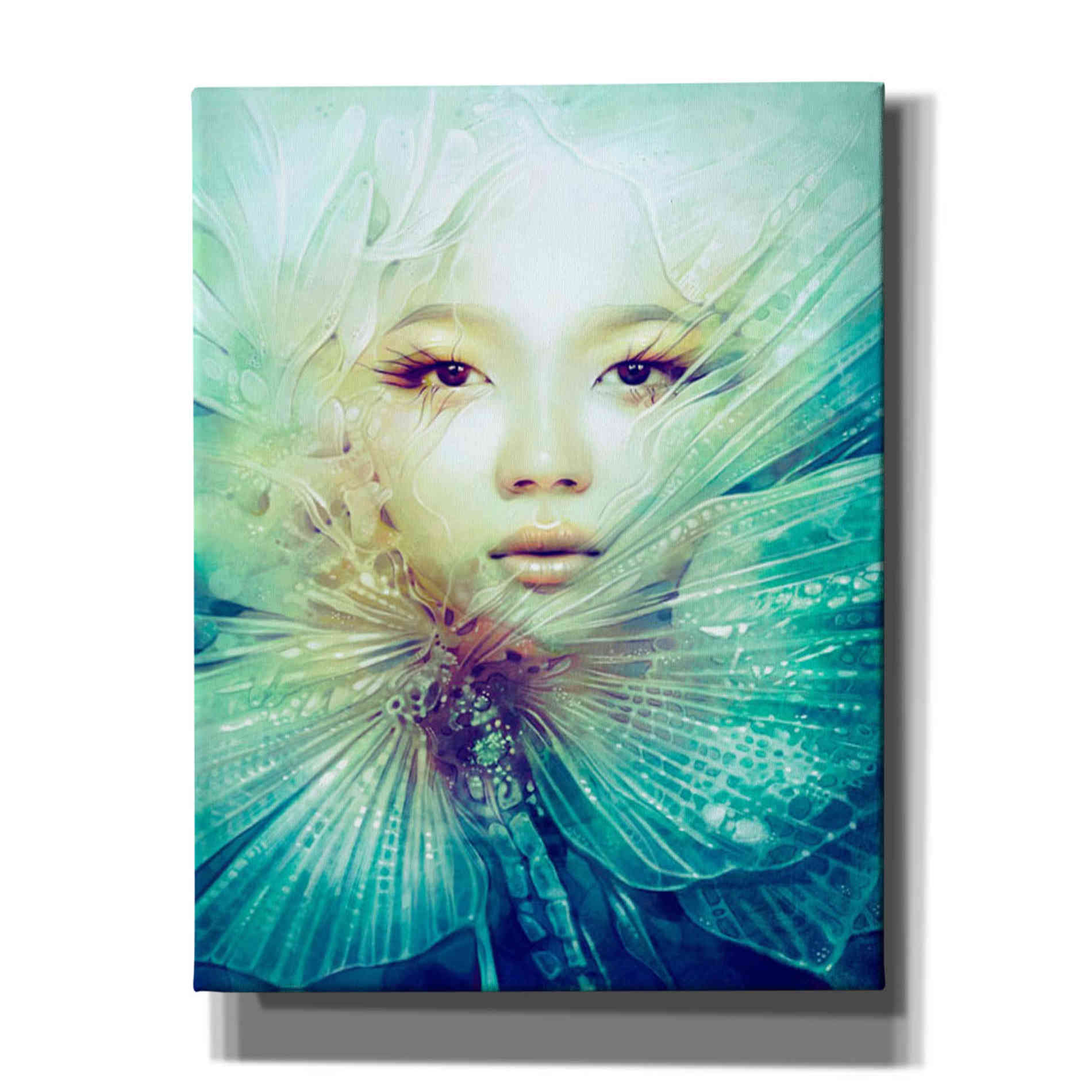 'Locust' by Anna Dittman, Canvas Wall Art,Size B Portrait