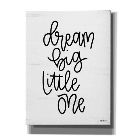 Image of 'Dream Big Little One' by Imperfect Dust, Giclee Canvas Wall Art