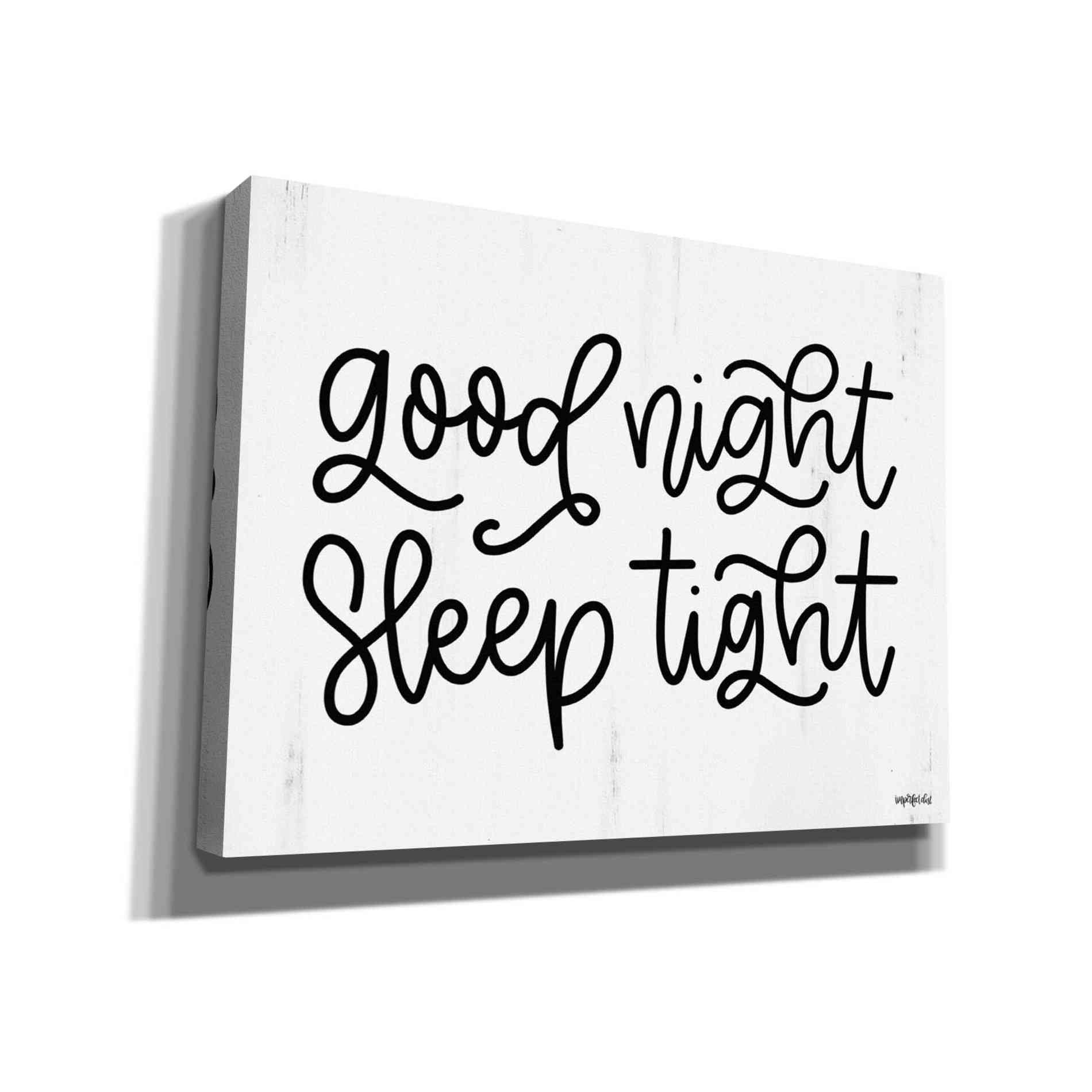 'Good Night, Sleep Tight' by Imperfect Dust, Giclee Canvas Wall Art