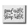 'Good Night, Sleep Tight' by Imperfect Dust, Giclee Canvas Wall Art