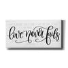 'Love Never Fails' by Imperfect Dust, Giclee Canvas Wall Art