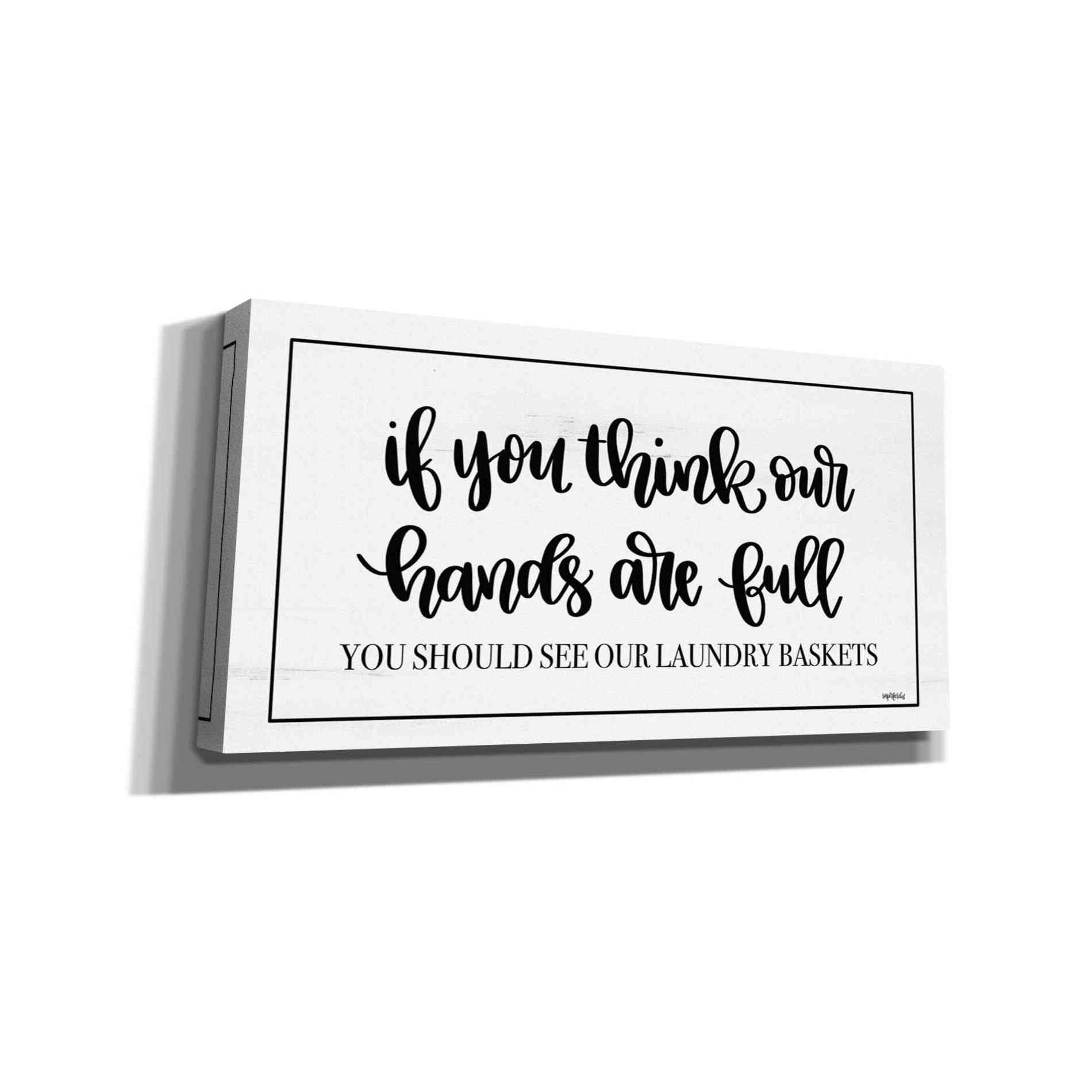 'Laundry Baskets' by Imperfect Dust, Giclee Canvas Wall Art