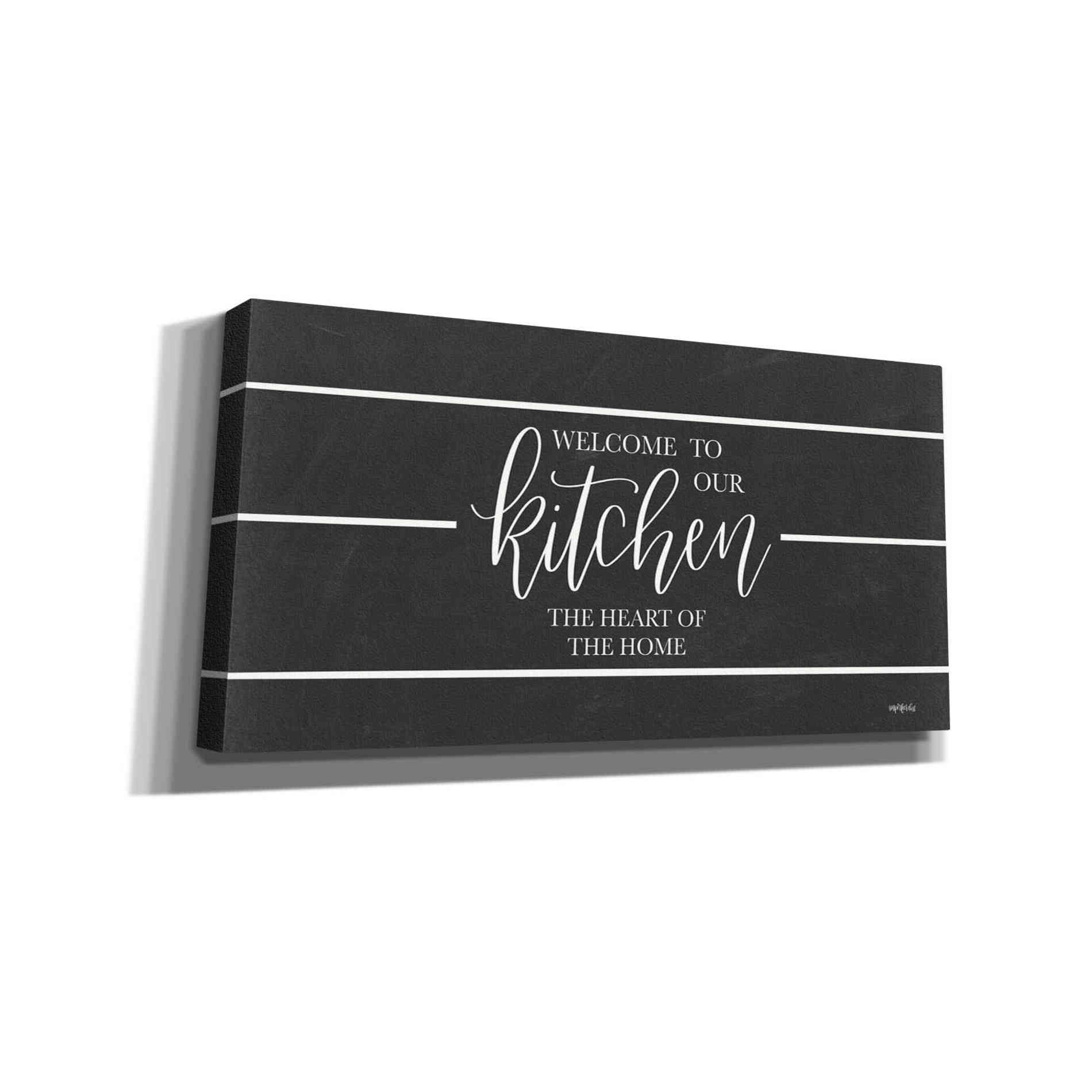 'Welcome to Our Kitchen' by Imperfect Dust, Giclee Canvas Wall Art