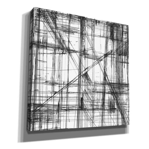 Image of 'Intersect II' by Ethan Harper, Canvas Wall Art,,Size 1 Square