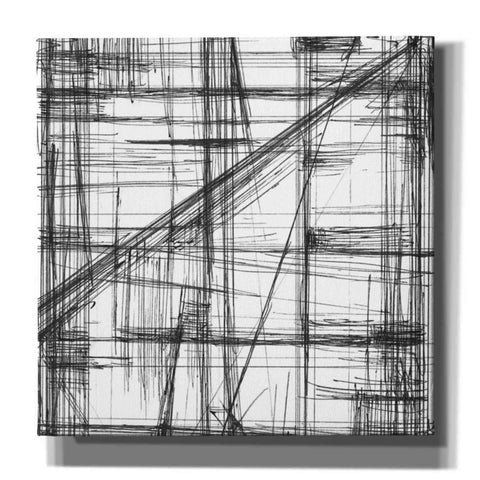 Image of 'Intersect I' by Ethan Harper, Canvas Wall Art,Size 1 Square