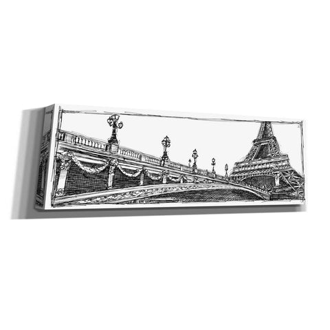 Image of 'Study of Paris' by Ethan Harper Canvas Wall Art,Size 3 Landscape