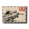'Small Vintage Airmail I' by Ethan Harper Canvas Wall Art,Size A Landscape