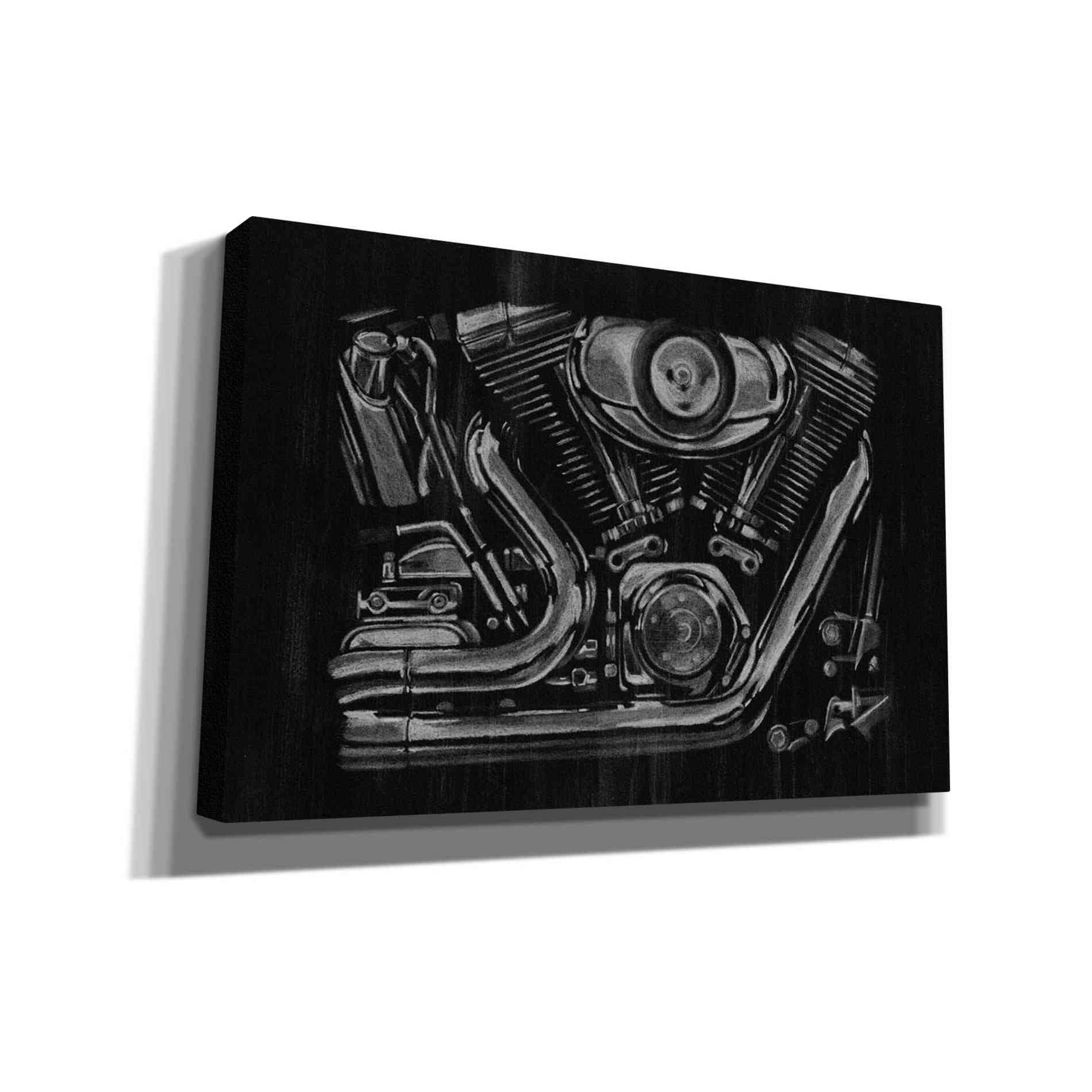 'Polished Chrome II' by Ethan Harper Canvas Wall Art,Size A Landscape