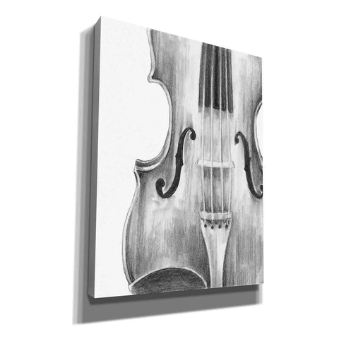 Image of 'Stringed Instrument Study I' by Ethan Harper Canvas Wall Art,Size B Portrait