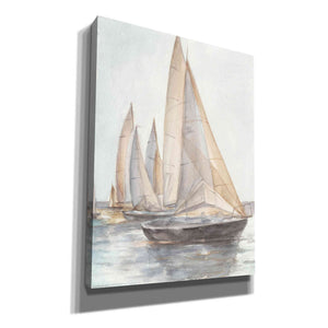 'Plein Air Sailboats II' by Ethan Harper Canvas Wall Art,Size B Portrait