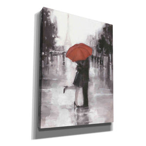 'Caught in the Rain' by Ethan Harper Canvas Wall Art,Size C Portrait