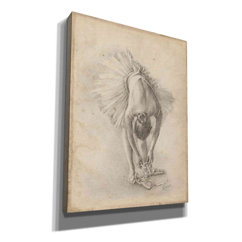 Image of 'Antique Ballerina Study I' by Ethan Harper Canvas Wall Art,Size C Portrait