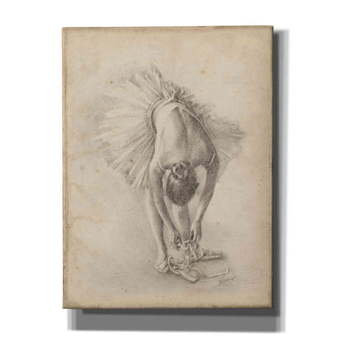 Image of 'Antique Ballerina Study I' by Ethan Harper Canvas Wall Art,Size C Portrait