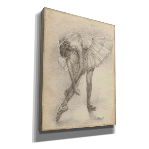 Image of 'Antique Ballerina Study II' by Ethan Harper Canvas Wall Art,Size C Portrait