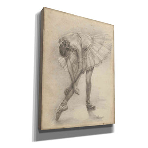 'Antique Ballerina Study II' by Ethan Harper Canvas Wall Art,Size C Portrait