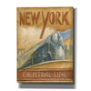 'New York Central Line' by Ethan Harper Canvas Wall Art,Size B Portrait