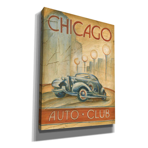 Image of 'Chicago Auto Club' by Ethan Harper Canvas Wall Art,Size B Portrait