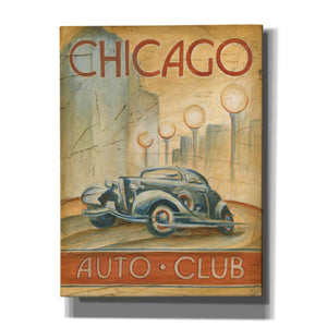 'Chicago Auto Club' by Ethan Harper Canvas Wall Art,Size B Portrait