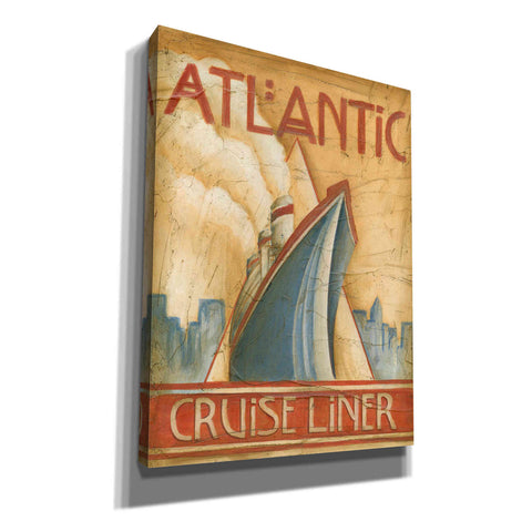 Image of 'Atlantic Cruise Liner' by Ethan Harper Canvas Wall Art,Size B Portrait