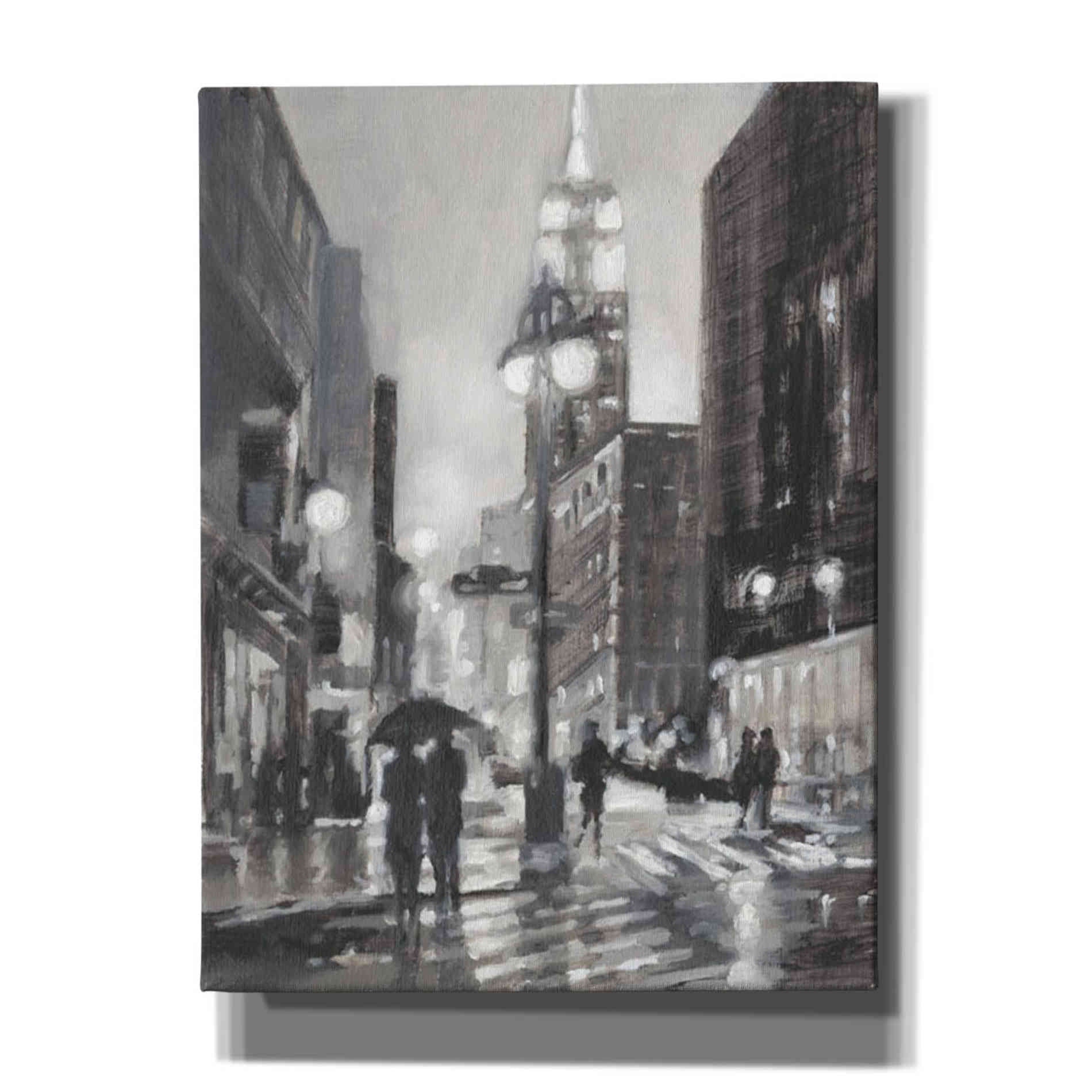 'Illuminated Streets I' by Ethan Harper Canvas Wall Art,Size B Portrait