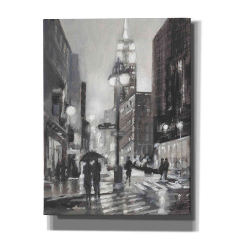Image of 'Illuminated Streets I' by Ethan Harper Canvas Wall Art,Size B Portrait