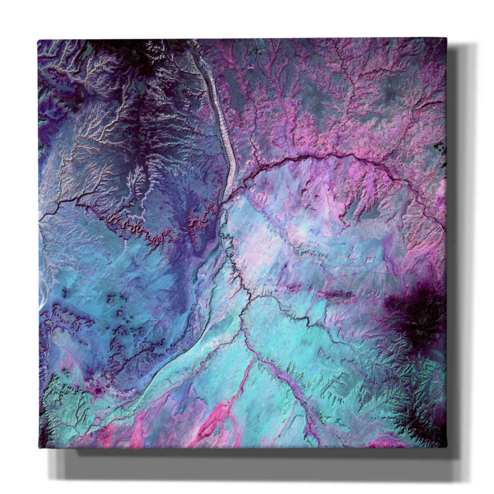 'Earth As Art: Cloud Lightning' Canvas Wall Art