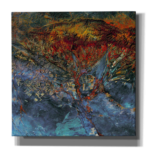 Image of 'Earth As Art: Cubism Landsat Style' Canvas Wall Art